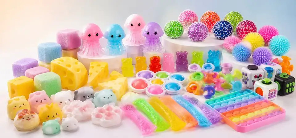 TopToyFactory wholesale squishy stress relief and sensory toy hot sellers