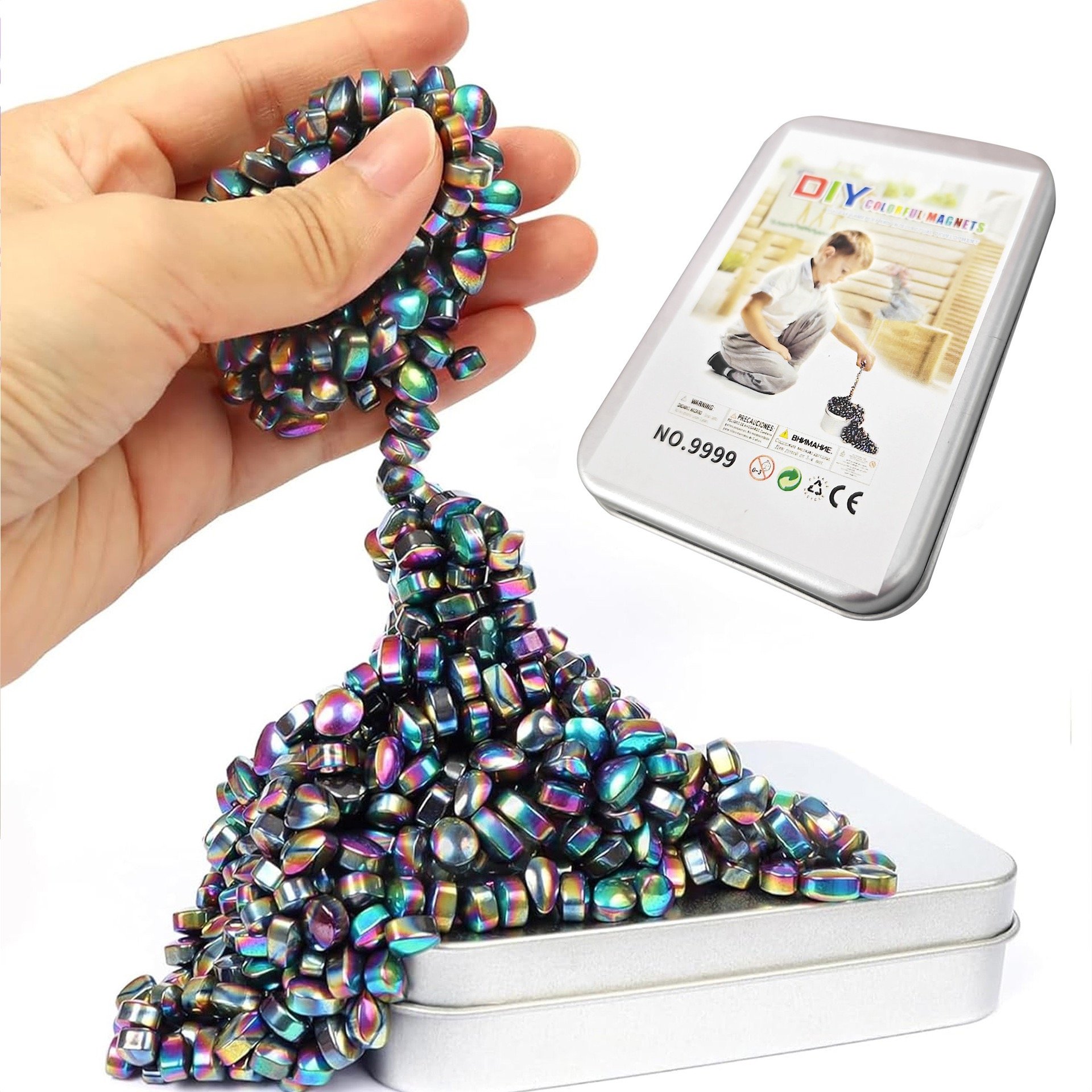 Bulk DIY Xiaomi Grain Magnetic-Electric Rainbow - 510 Magnet - MOQ 36