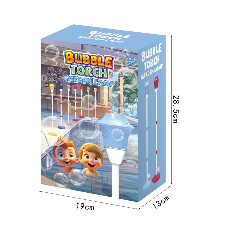 Motorize bubble machine with sound & light view 3