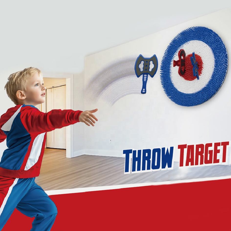 Throw target game set view 3