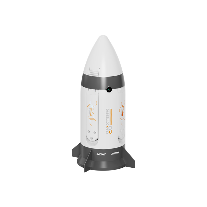 Brushless motor folding RC spray rocket with camera view 4