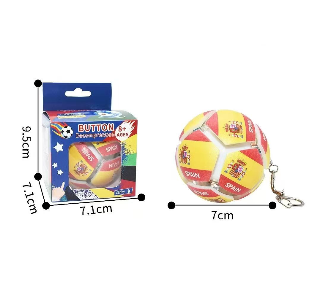 Bulk Button decompression football - MOQ 5