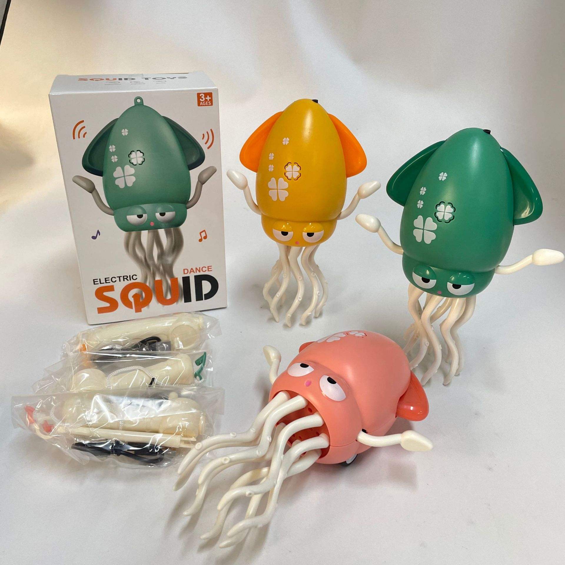 Bulk Chain-linked Dancing Squid - MOQ 480