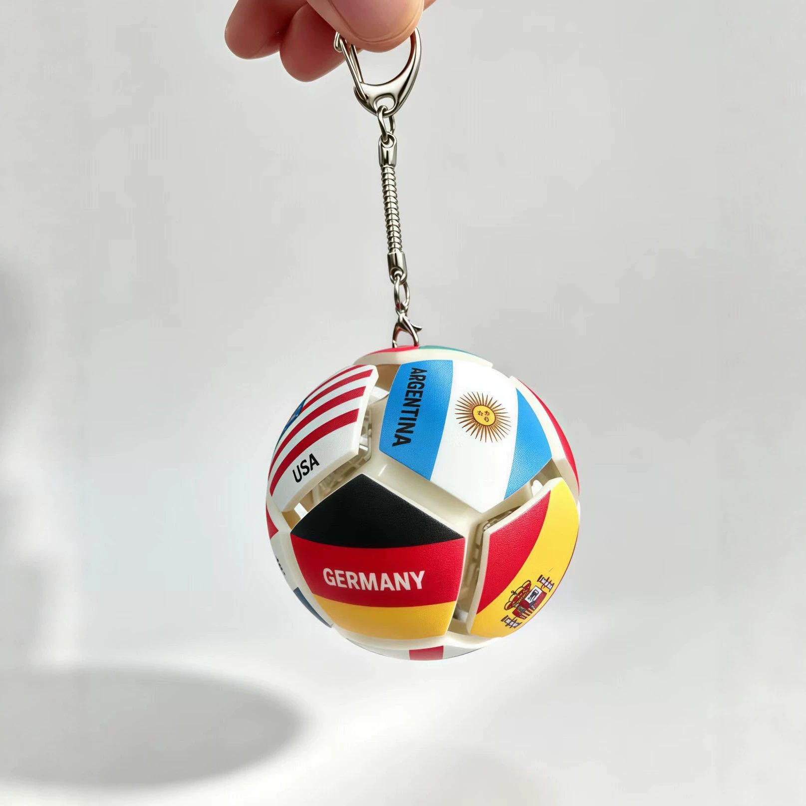 Button decompression football view 3
