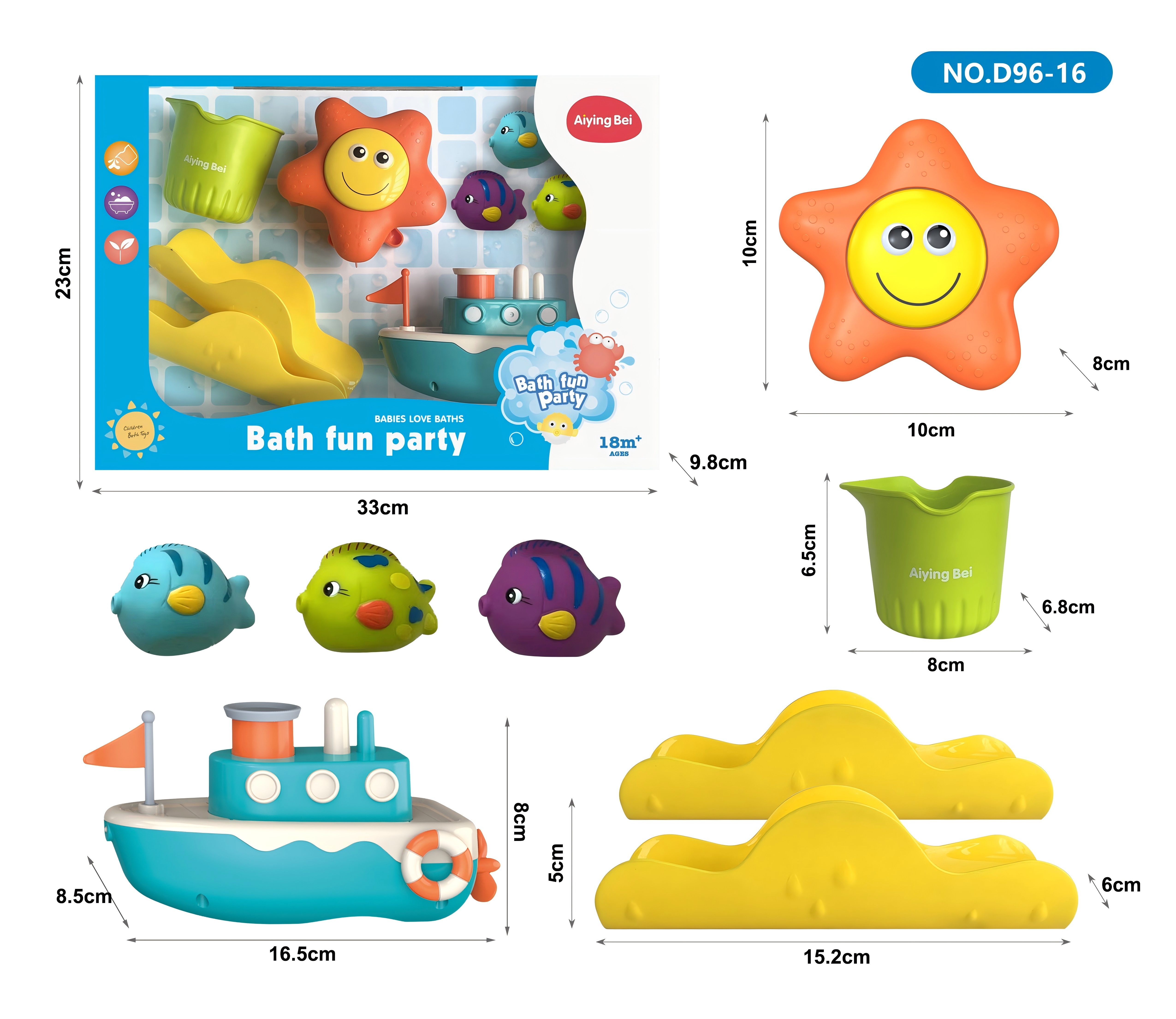 Bulk Baby bath toy16.58 - MOQ 144