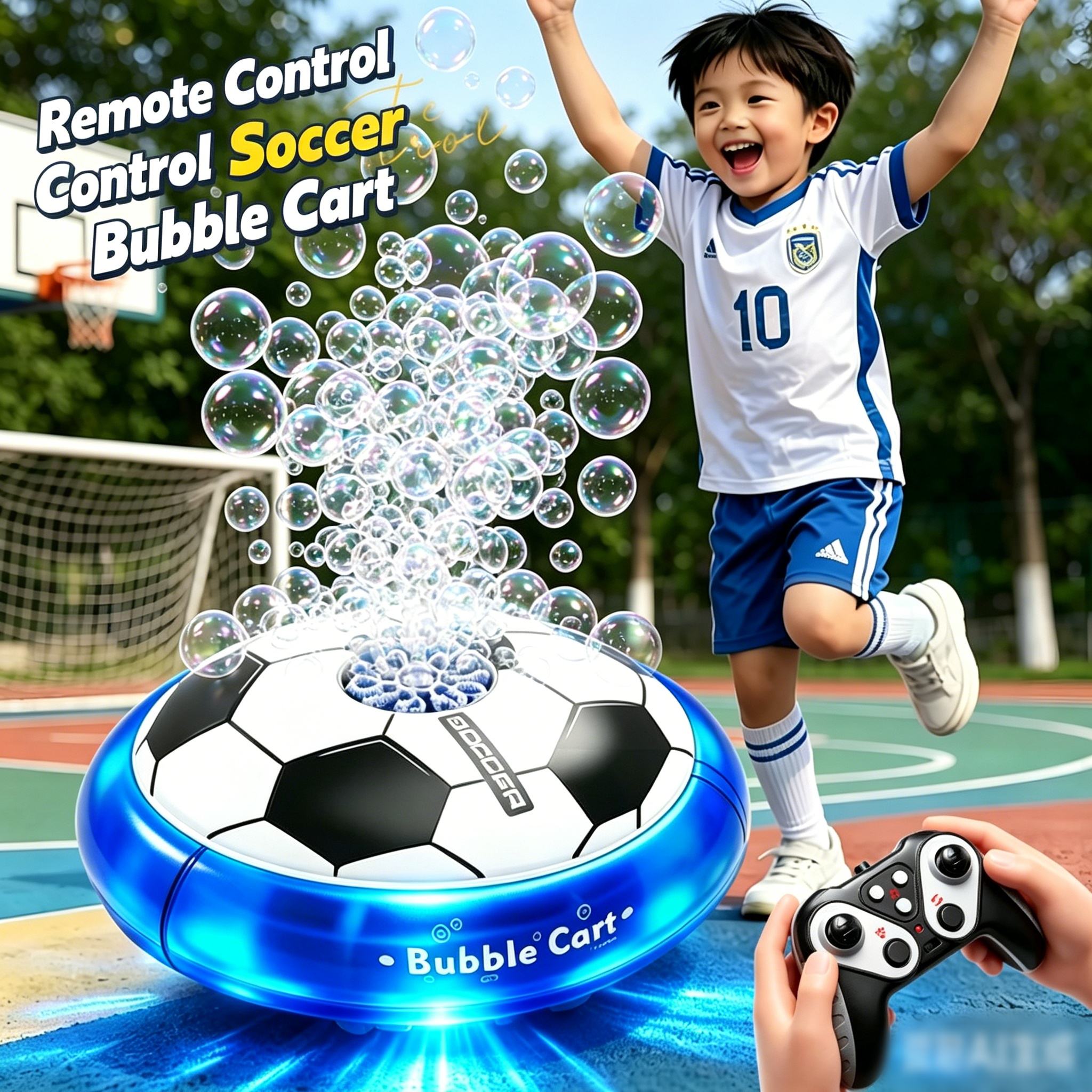 2.4G RC Bubble Football view 3