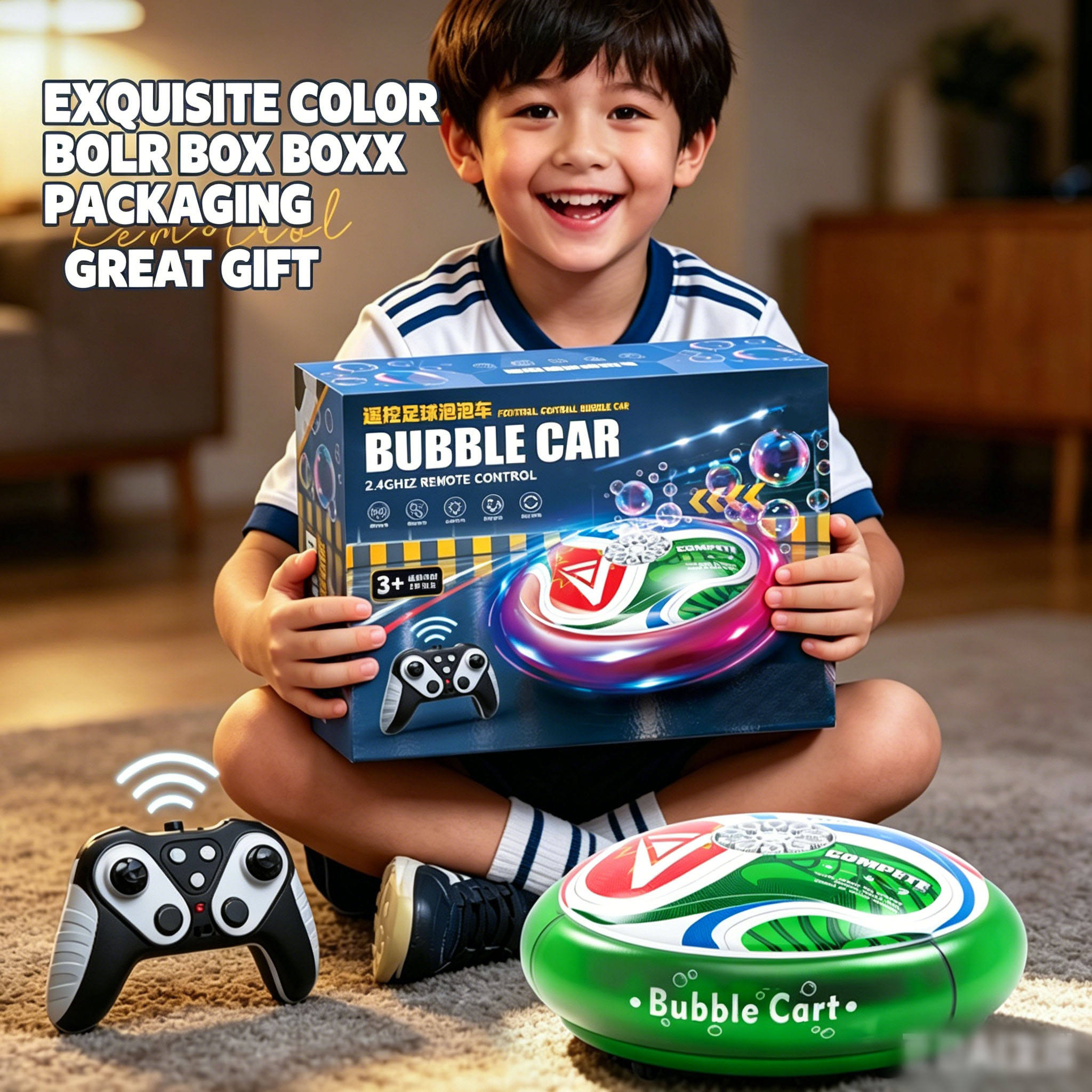 2.4G RC Bubble Football view 2