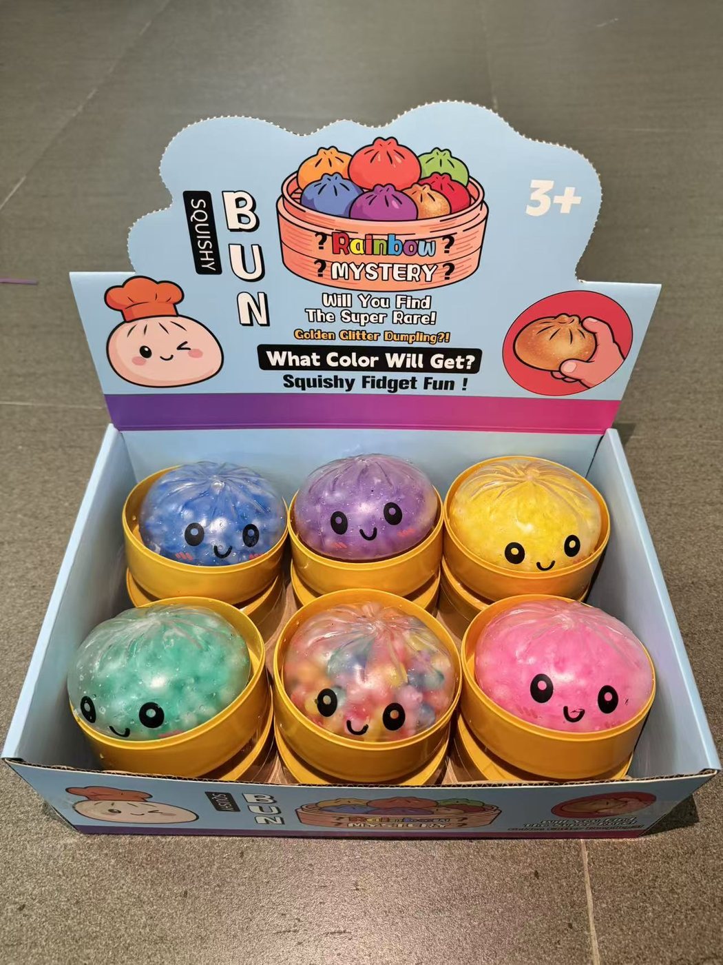 Bulk Water Beads Smiling Bun - MOQ 5
