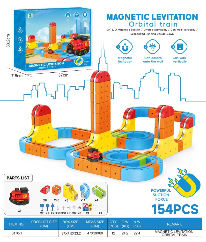Bulk Multi-functional Magnetic Track Car / 150 PCS - MOQ 3