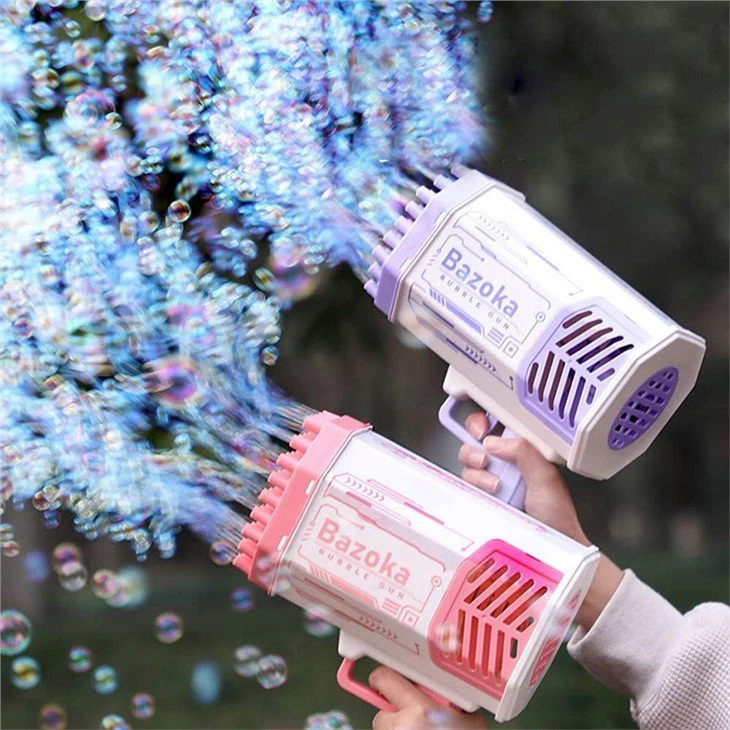 69 Holes Electric Bubble Gun view 4