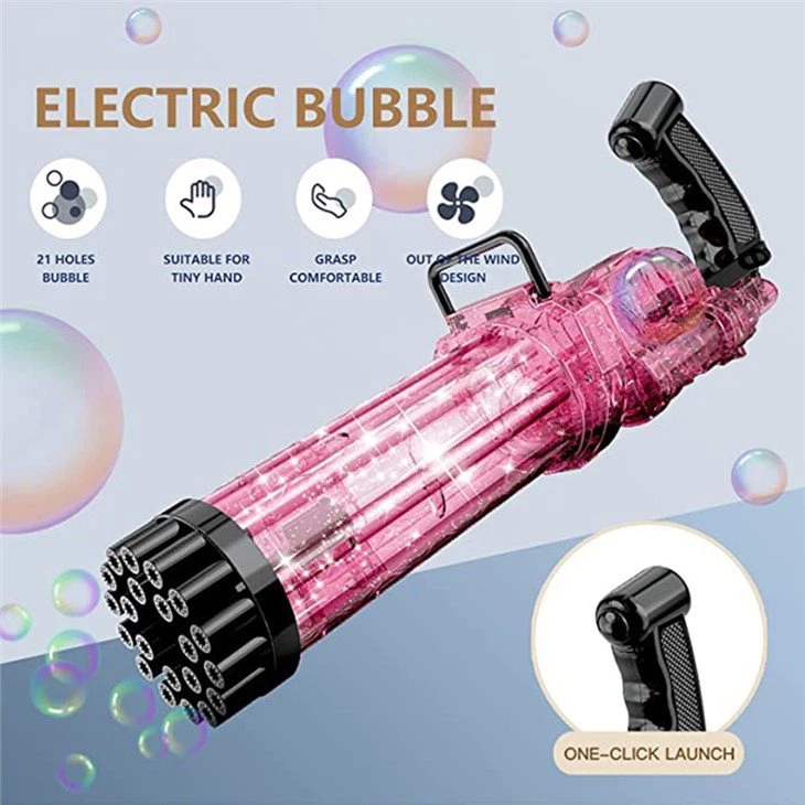Automatic Gatling Bubble Blower view 3