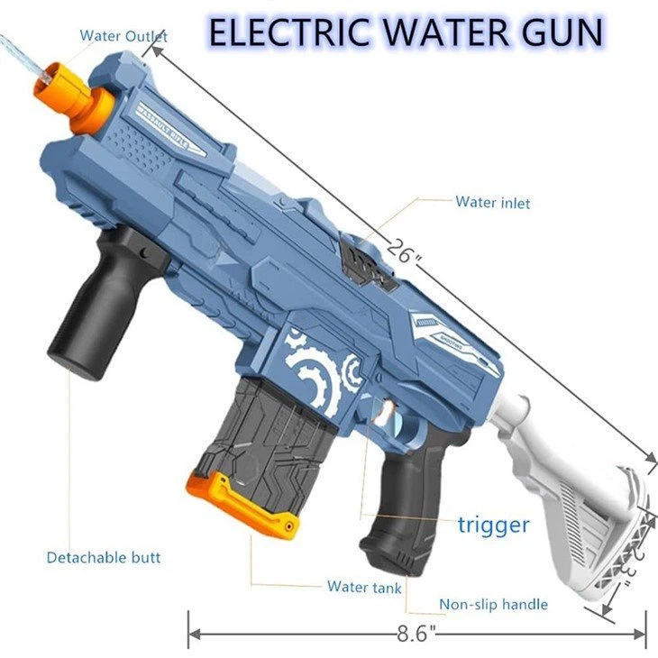 Automatic Squirt Gun Toys view 3