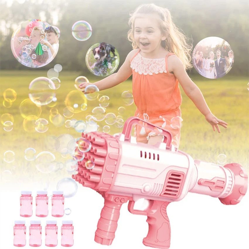 Bulk Bazooka Bubble Machine Gun - 60 pcs/carton