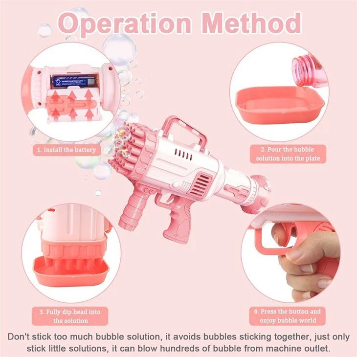 Bazooka Bubble Machine Gun view 2