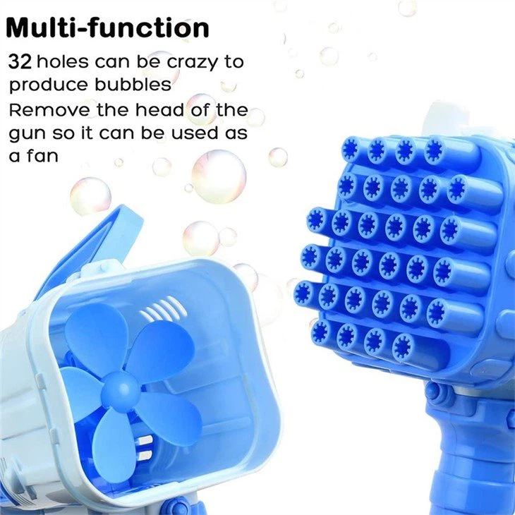 Bubble Bazooka Gun for Kids view 2