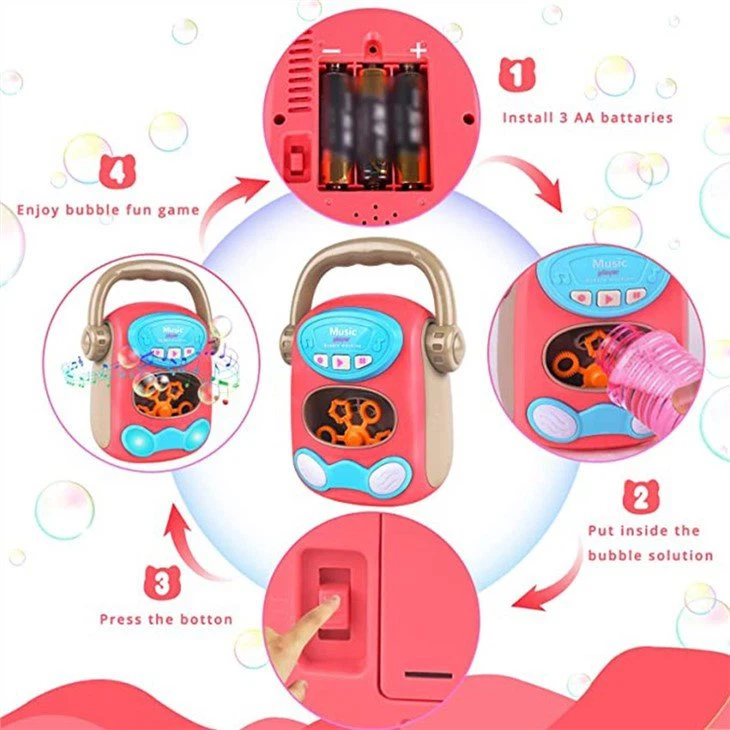 Bubble Blower Toys for Toddlers view 4