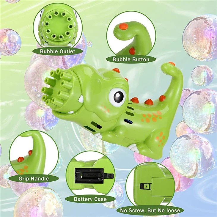 Bubble Machine Dinosaur view 4