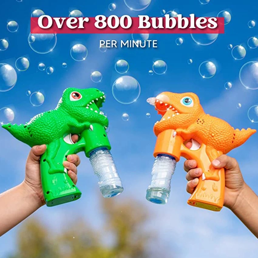 Bulk Dinosaur Bubble Gun - 48 pcs/carton