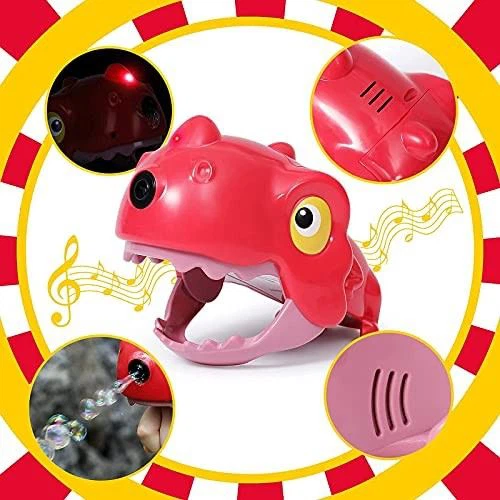 Dinosaur Bubble Wand With Light And Music view 4
