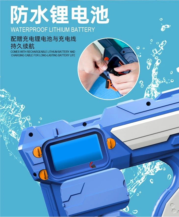 Electric Automatic Water Spray Gun Summer Party view 2