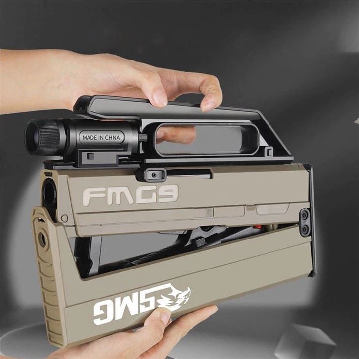 Fold Soft Bullet Submachine Gun With Soft Bullet Toys For Kid view 2