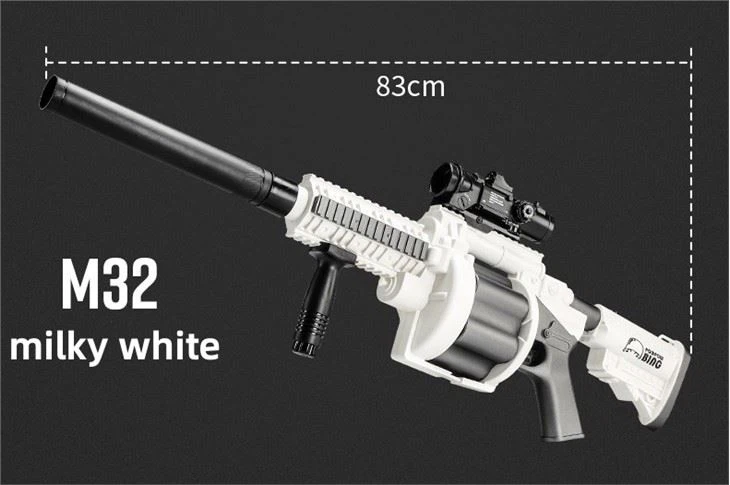 Grenade Gun Electric Soft Bullet Gun Toy Gun For Children view 2