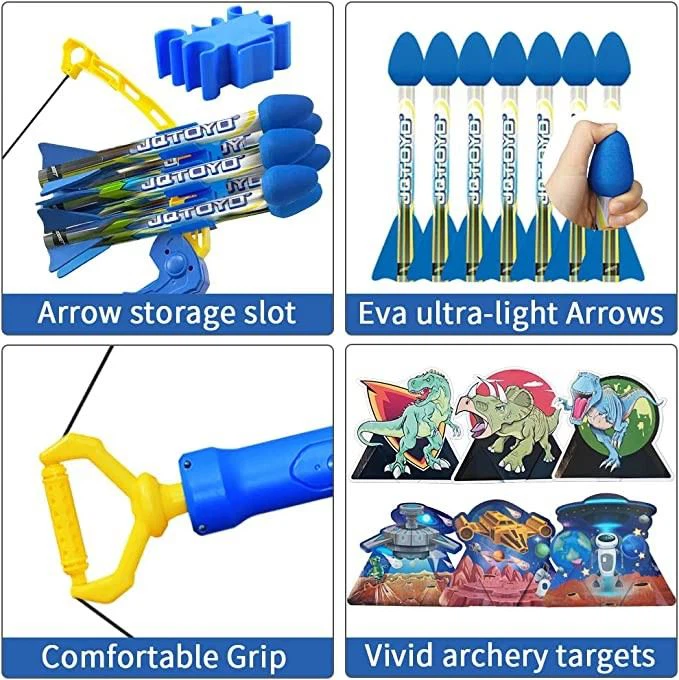 Huge Bow And Arrow For Kids Shoots Over 100 Feet view 3