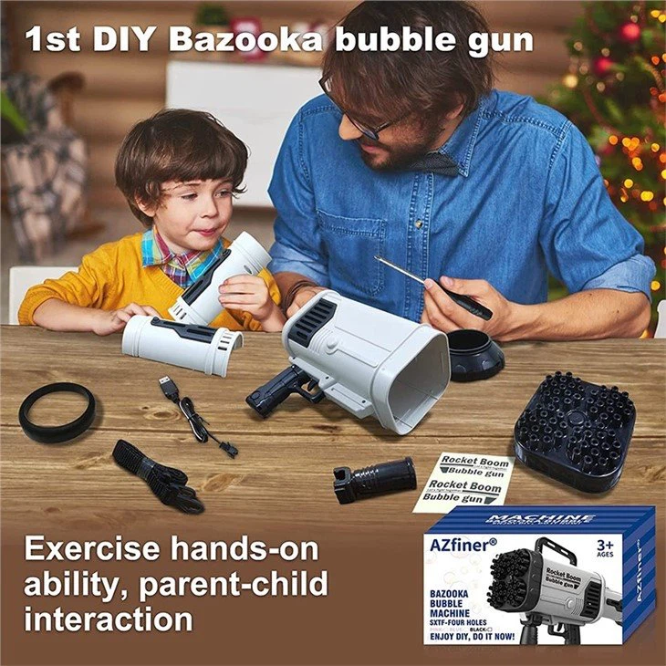 Indoor Bubble Machine for Babies view 2