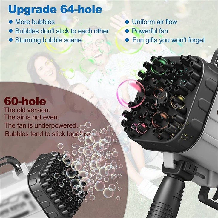 Indoor Bubble Machine for Babies view 4