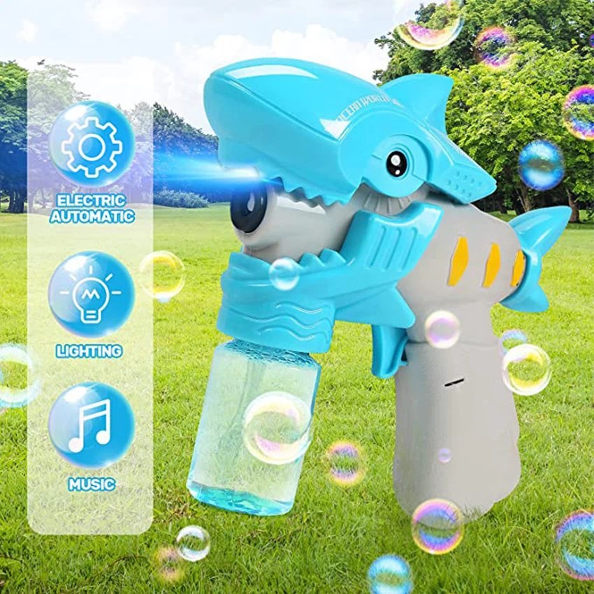 Bulk Shark Bubble Blaster for Kids - 36 pcs/carton