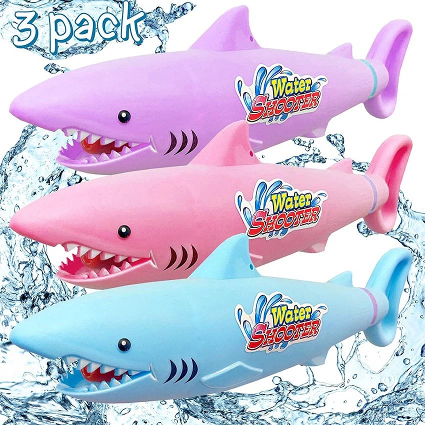 Bulk Shark Water Pistol for Kid - 96 pcs/carton