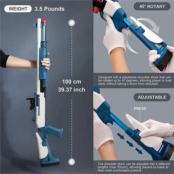 Soft Bullet Gun for Kids view 2
