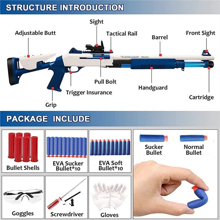 Soft Bullet Gun for Kids view 5
