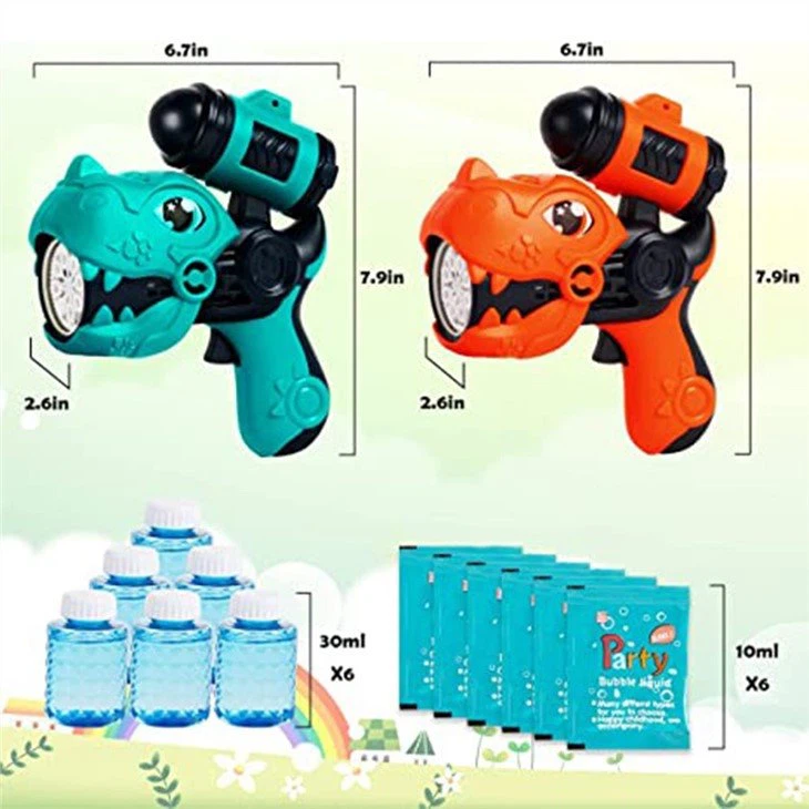T Rex Bubble Gun view 2