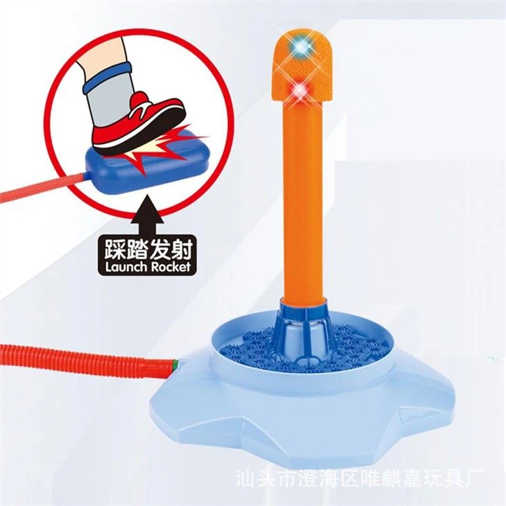 Toy Rocket Launcher With Light For Kids Outdoor Bubble Toy view 3