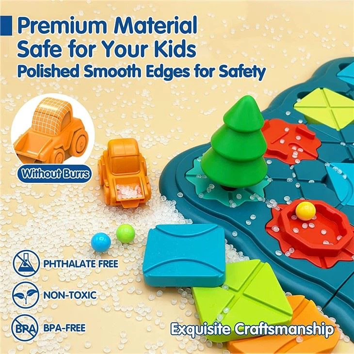 Track Brain Teaser Puzzles Logical Road Builder Game view 4