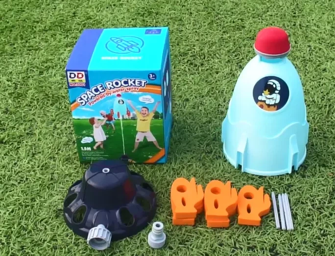 Water Rocket Outdoor Sprinkler Toy Children's Power Learning STEM Education view 4