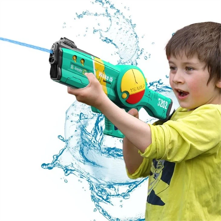 1200CC Play A Full Day of Automatic Water Gun view 2