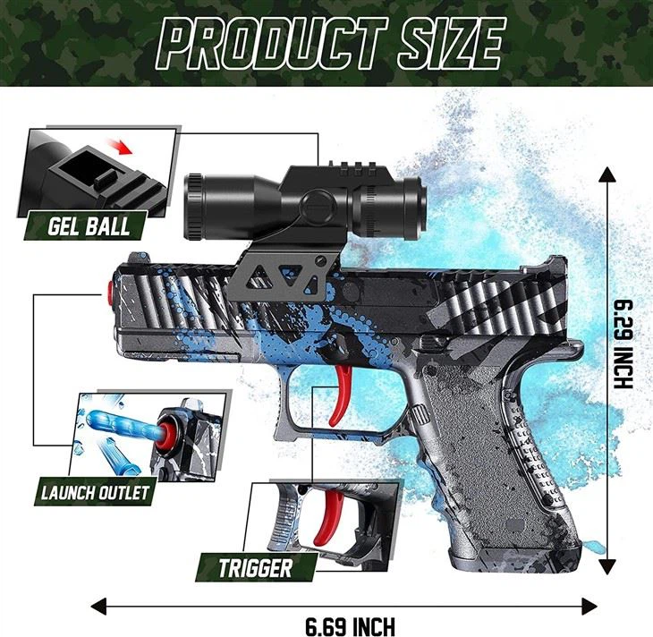 Birthday Gift Gel Ball Blaster view 2