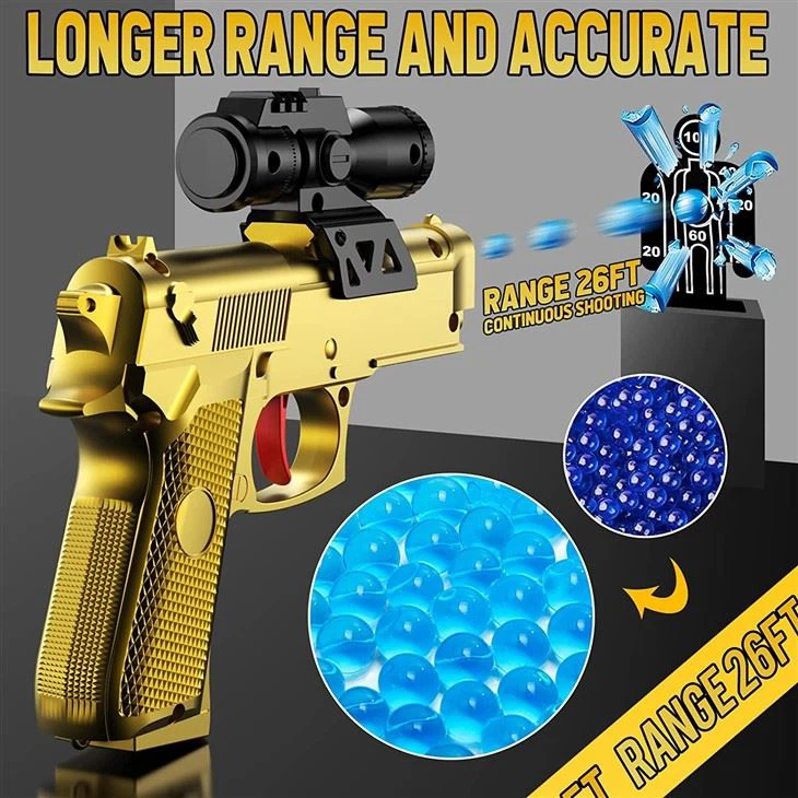 Children Gift Gel Ball Toy Gun view 4