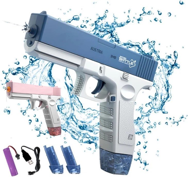 Bulk Pistol Style Electric Water Gun That Children Love - MOQ 5CTNS