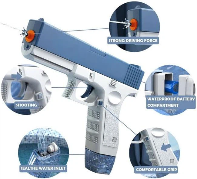 Pistol Style Electric Water Gun That Children Love view 2