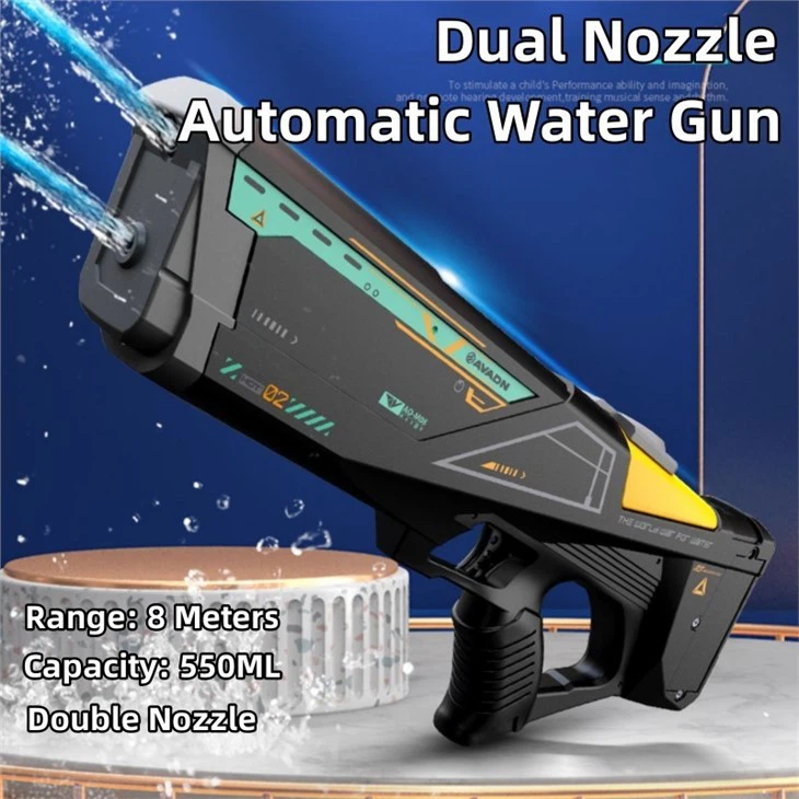 Dual Nozzle Automatic Water Gun view 2