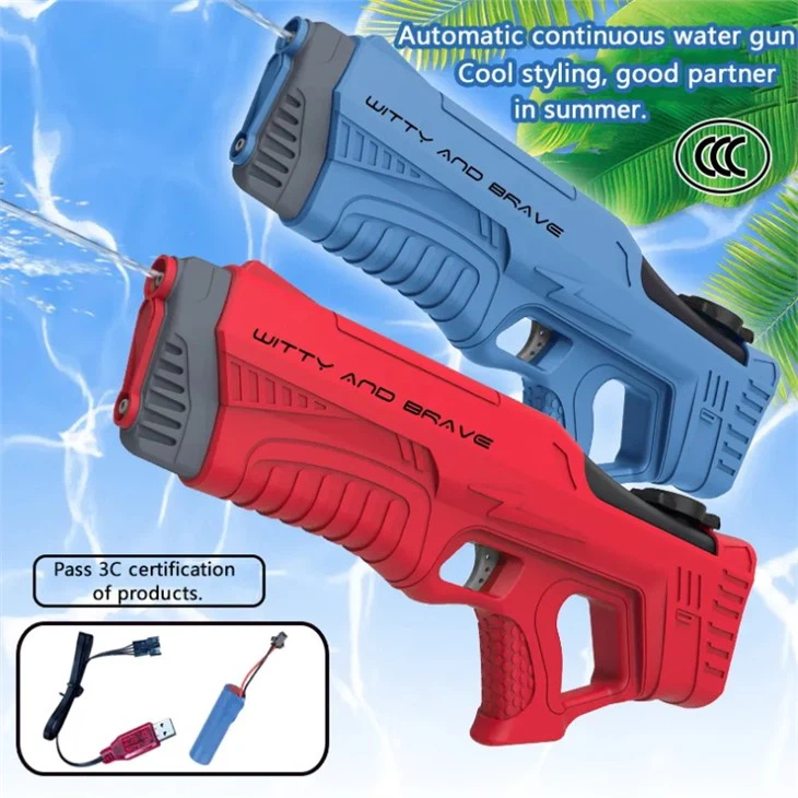 Summer Gift Automatic Water Squirt Guns Toy view 2