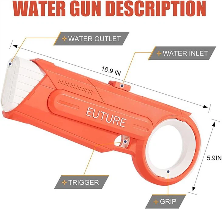 700CC Capacity Party Toy Water Gun view 2
