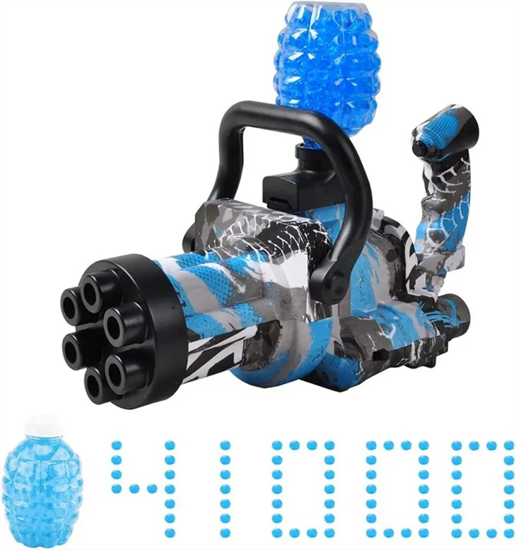 Gatling Electric Glowing Glue Ball Gun view 2