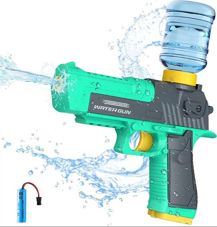 Bulk Green Kids Outdoor Water Gun - MOQ 5CTNS