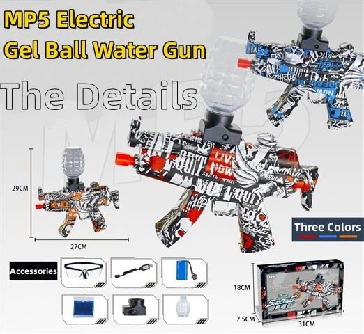 MP5 Electric Gel Ball Water Gun view 2