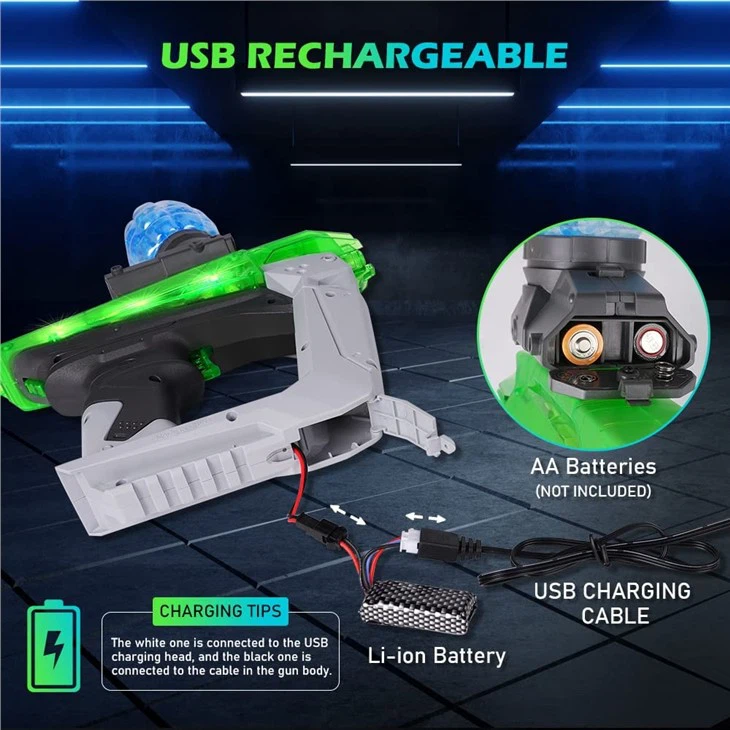 SKD Luminous Gun Gel Blaster(Green) view 4