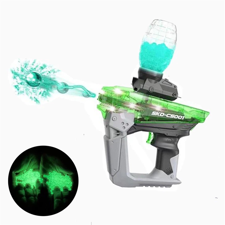 Bulk SKD Luminous Gun Gel Blaster(Green) - MOQ 5CTNS